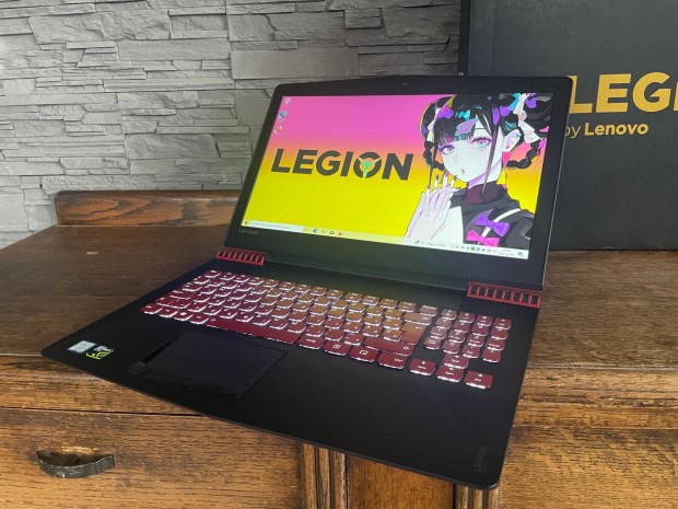 Lenovo Legion magyar gamer laptop/i7-7700HQ/16Gb ram/Gtx1050Ti/jszer