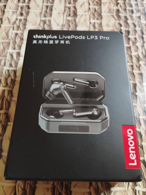 Lenovo Lp3 Pro bluetooth stereo flhallgat, v5.0, TWS, mikrofon, zene