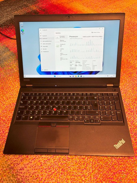 Lenovo P52 - i7-8850H 16Gb P3200 500Gb+1Tb SIM krtya