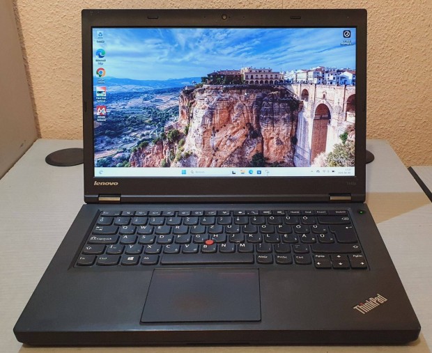 Lenovo T440p 14" i5-4300M 8GB ram 240GB SSD BT HDMI Win11