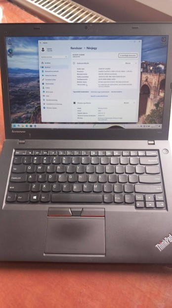 Lenovo T450 Értékcsökkent Laptop! Új BILL./8 GB/128 GB SSD/számla!