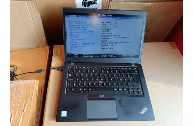 Lenovo T460s laptop 6. gen i5 4gb ddr4