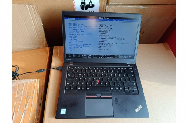 Lenovo T460s laptop 6. gen i5 4gb ddr4