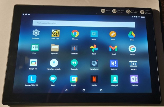 Lenovo Tab4 10 2/16GB, 10.1"