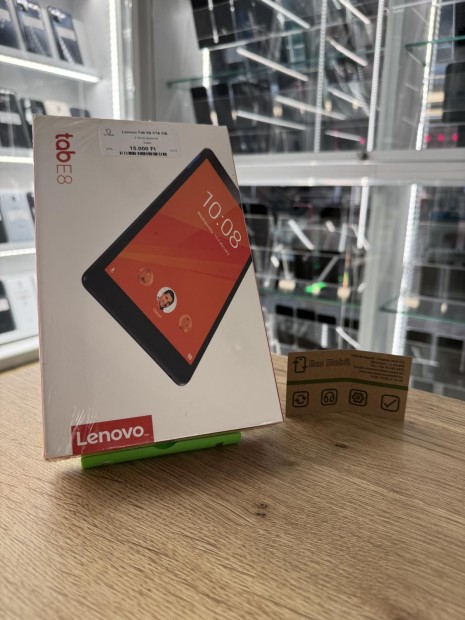 Lenovo Tab E8 Wi-Fi 16 GB 1 GB Ram, 12 hó garancia