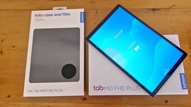Lenovo Tab M10 FHD Plus tablet + vdtok + flia Elad
