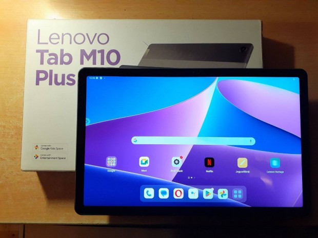 Lenovo Tab M10 Plus 10.6" 4G Sim Krtys Tablet jszer Szrke Garis !