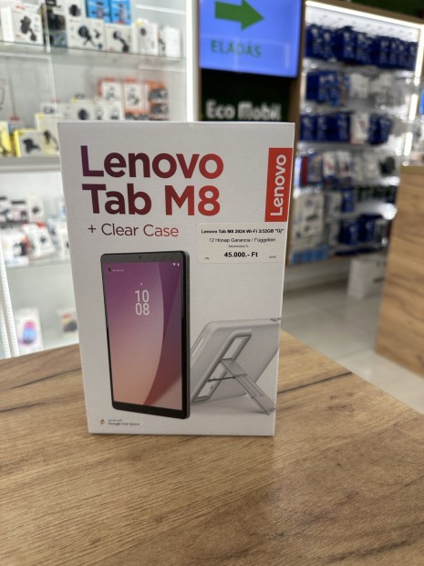 Lenovo Tab M8 (FHD) Kártyafüggetlen, 12 hó garancia
