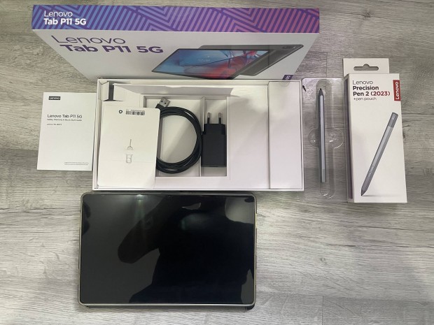 Lenovo Tab P11 + Lenovo Pen 2 + Kiegészítők és Garancia