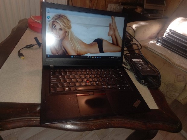 Lenovo Think T470 kamerás Core i5 notebook, WIN 11, 8 GB, 128 SSD, 5 H