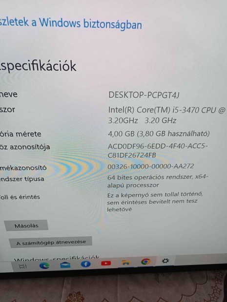 Lenovo Thinkcentre M92P i5 asztali gp ,,Black Friday,, ron Csere Is