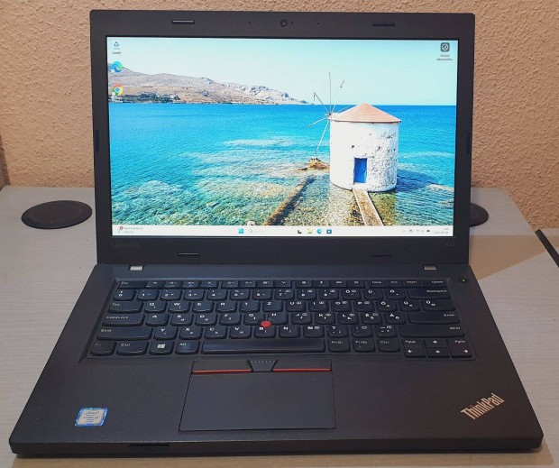 Lenovo Thinkpad L470 14" FHD i5-6300U 8GB 256GB SSD 3h+ akku Win11