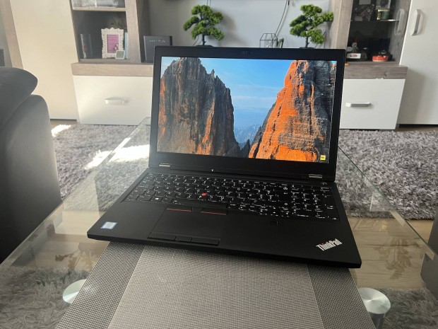 Lenovo Thinkpad P50 Munkalloms + Szmla i7 8850H 6mag 32 GB 512 SSD