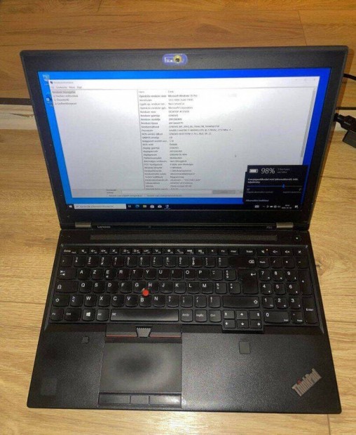 Lenovo Thinkpad P50- - I7 6820HQ -16Gb -1TB hdd- Nvidia videokrtya