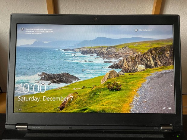 Lenovo Thinkpad P51 "ergp" mobil munkalloms