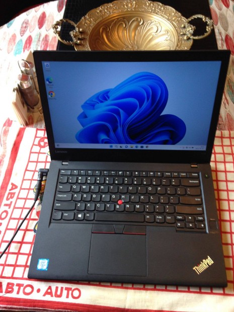 Lenovo Thinkpad T470 i5-s laptop,HDMI,WIFI,Webkam,256.GB.SSD. akku:Ok