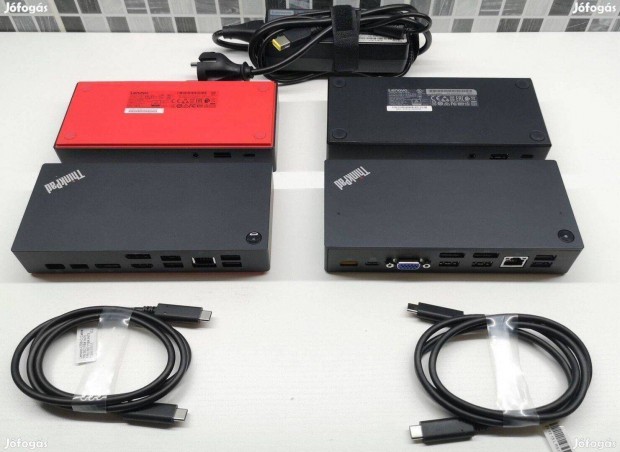 Lenovo Thinkpad USB-C dokkol: 40A9/ 40AS/ 40AY/ 40AF/Thunderbolt 40AC