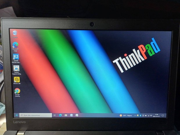 Lenovo Thinkpad X270 laptop elad 12.5" FHD kijelzvel, 16GB-Ram !!!