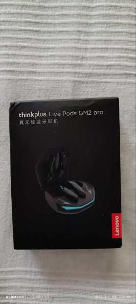 Lenovo Thinkplus GM2 Pro Bluetooth flhallgat.