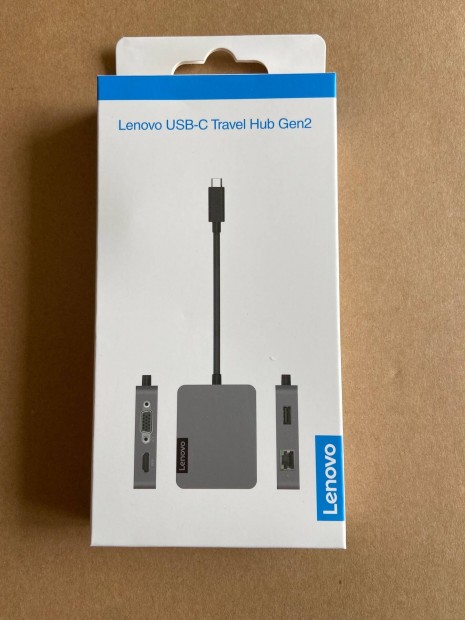 Lenovo USB-C Travel Hub Gen2, bontatlan