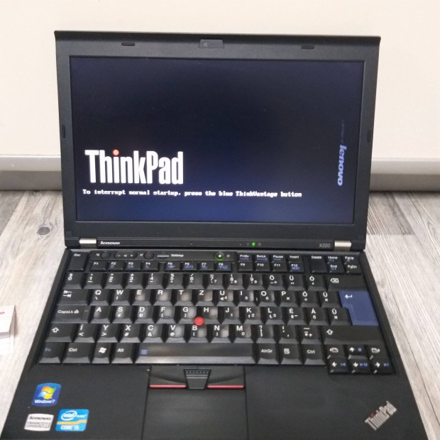 Lenovo X220 laptopi5 2520M processzopr 4gb memria 256 gb ssd gyri