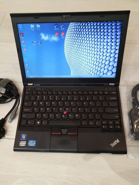 Lenovo X230 Vcds Autocom Elsawin Etka autdiagnosztika laptop notebook