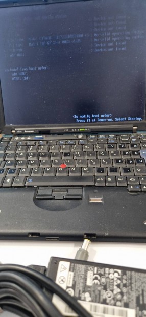 Lenovo X61S Thinkpad + tlt elad. A 100 Gb ssd (alaplap hibs). 