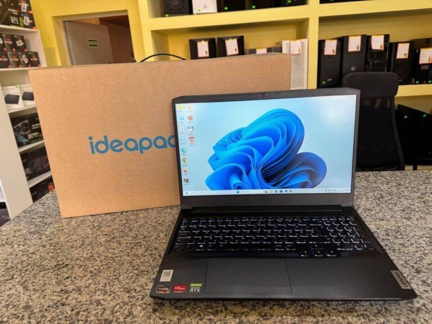 Lenovo ideapad Gamer laptop : Ryzen 5 5600H / 16 GB DDR4 / Rtx3050