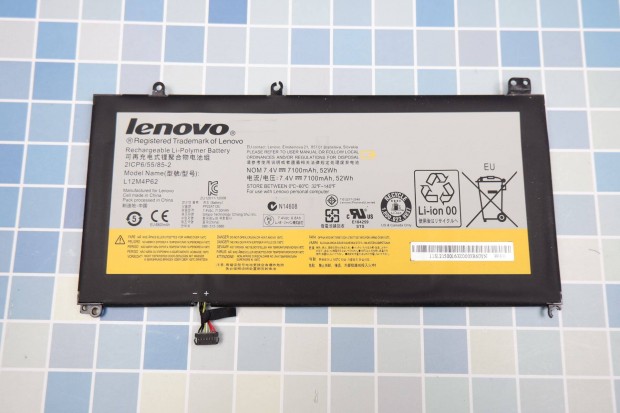 Lenovo laptop akkumultor eredeti tbb rs L12M4P62 2ICP6/55/85-2
