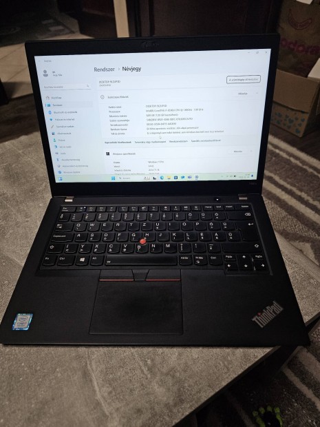 Lenovo t480s laptop i7 8550 8gb/256 win11