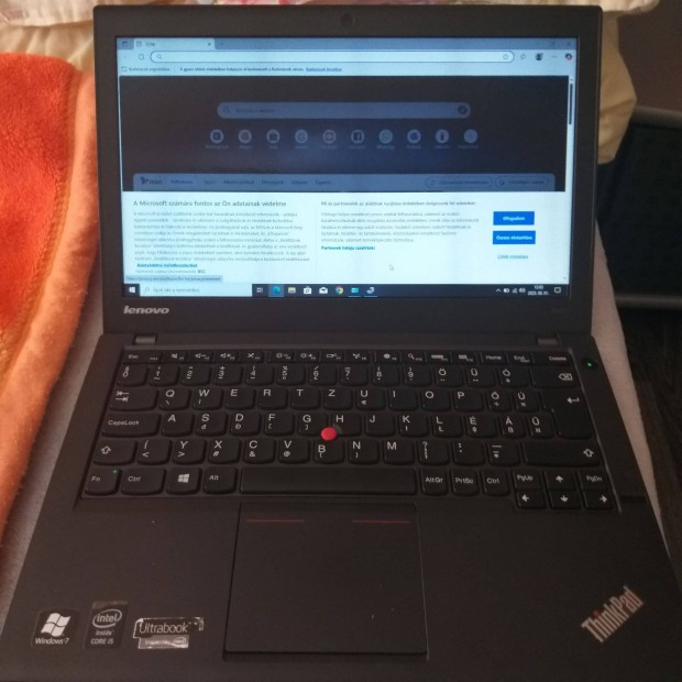 Lenovo x240 i7 processzor új 8gb memória 240 Kingston ssd magyar bille