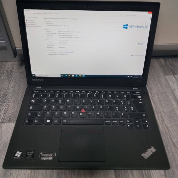 Lenovo x240 laptop full hd kijelz vilgt magyar billentyzet 4300U