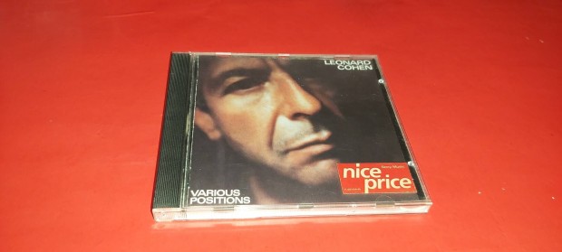 Leonard Cohen Various positions Cd 1984
