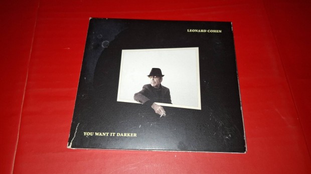 Leonard Cohen You want it darker Cd 