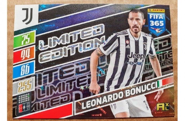 Leonardo Bonucci Juventus Limited focis krtya Panini FIFA 2022