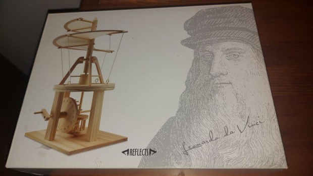 Leonardo Da Vinci helikopter modell kb. 15x25x40cm 7900Ft Veszprém