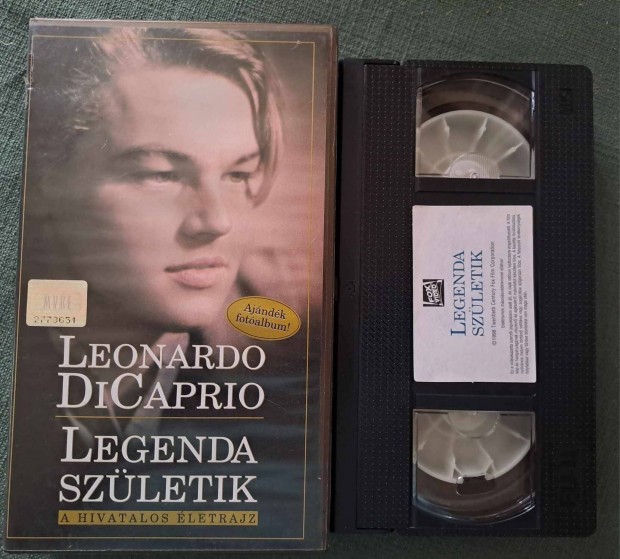 Leonardo Dicaprio: Legenda szletik - A hivatalos letrajz VHS