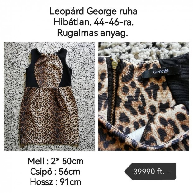 Leoprd ruha 44/46-os mretre 