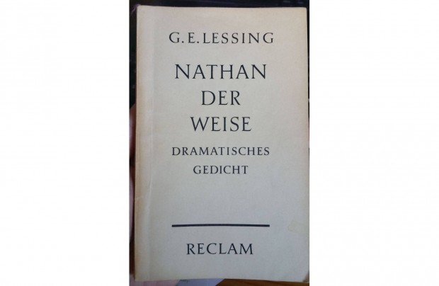 Lessing: Nathan der Weise (nmetl, Reclam)