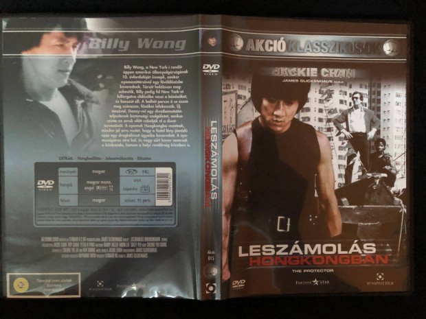 Leszmols Hongkongban (karcmentes, Jackie Chan) DVD