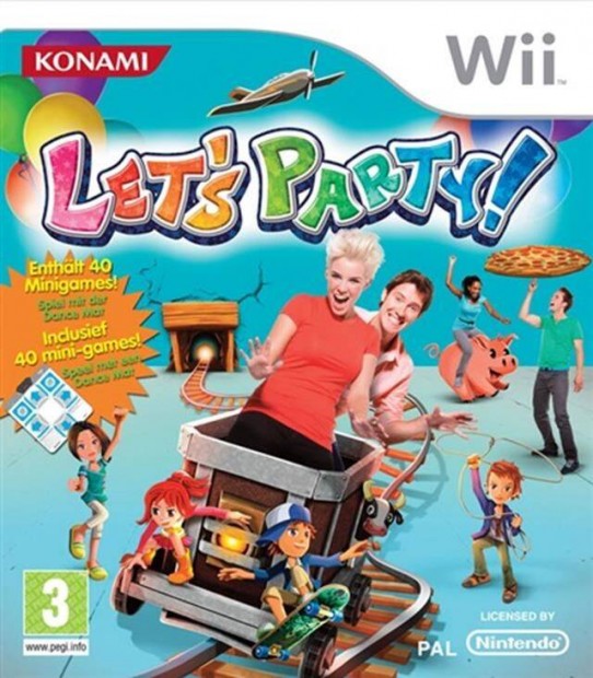 Let's Party (No Mat) Wii jtk