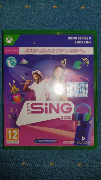 Let's sing 2025 xbox series x/one