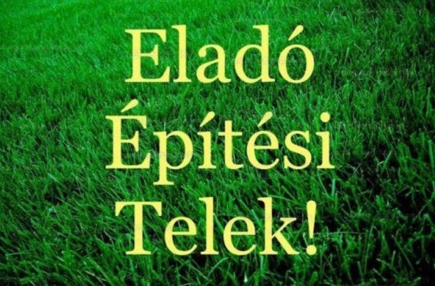 Levelek Tparti telek elad