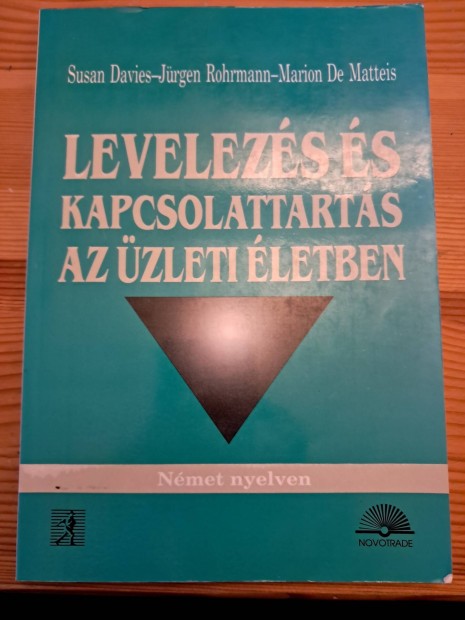 Levelezs s Kapcsolattarts Az zleti letben 