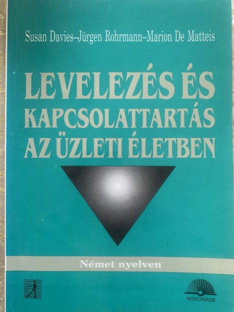 Levelezs s kapcsolattarts az zleti letben