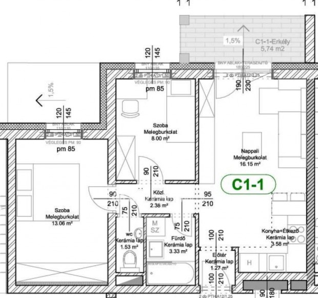 Lev�li 52 nm-es lak�s elad�