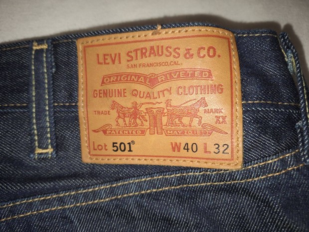 Levi's 501-es frfi farmer (skk v fekete)