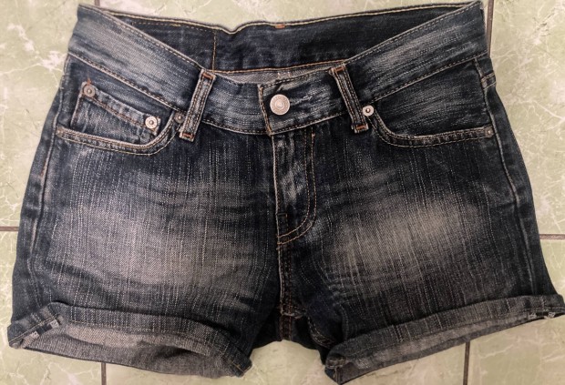 Levi's Levi Strauss w27 l32 ni koptatott eredeti short farmernadrg