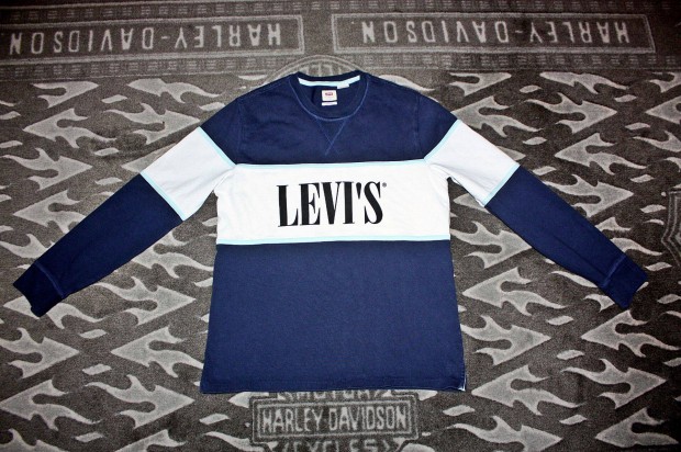 Levi's - Levis Relaxed pamut pulver M-es eredeti, szp, hibtlan!