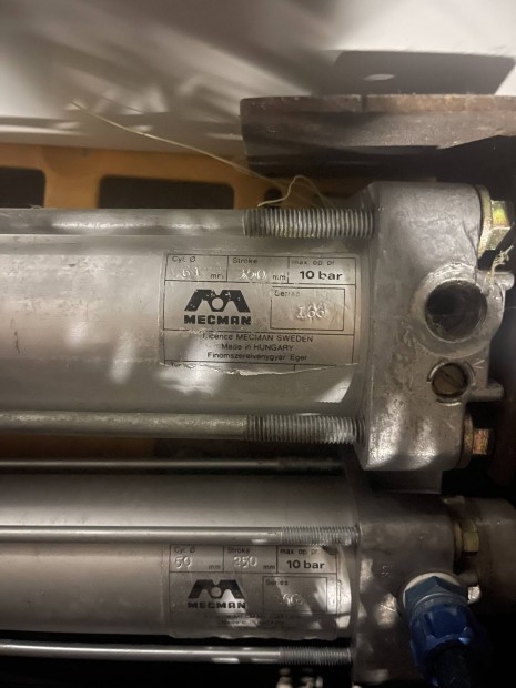 Levig�s munkahenger l�ghenger ped�l szelepek csatlakoz� vezetett